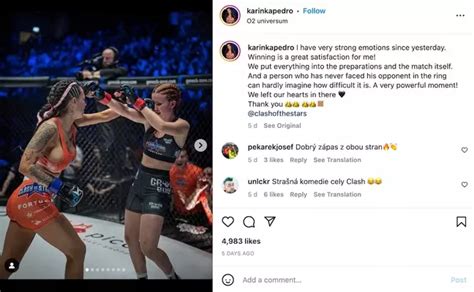 inked dory and karina pedro|Crowd left stunned after two MMA fighters kiss during。